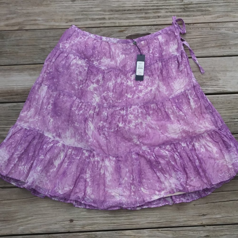 Talbot Multi-Pleat Crinkle No Iron Lined Skirt 14W